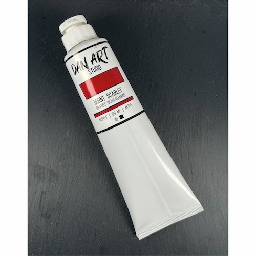 Dan Art Akryl maling Brændt scarlet 120ml